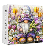 Floral Gnome Jigsaw Puzzle 1000 Pieces